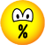 % emoticon talking (percent sign)